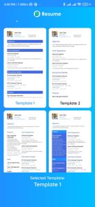 CV Maker Android Full APP With Admob | Facebook | AppLovin Ads
