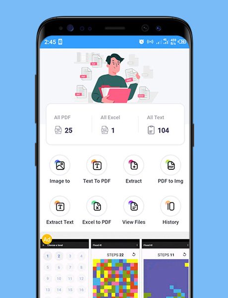 Smart PDF Converter | PDF Tools Android App with Admob Ads
